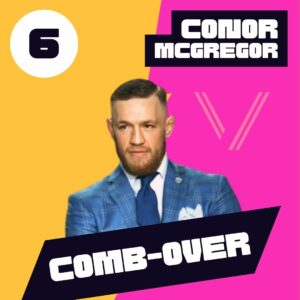 conor mcgregor hairstyles comb over