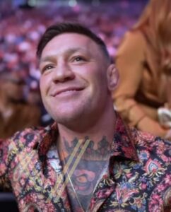 conor mcgregor new hair smile