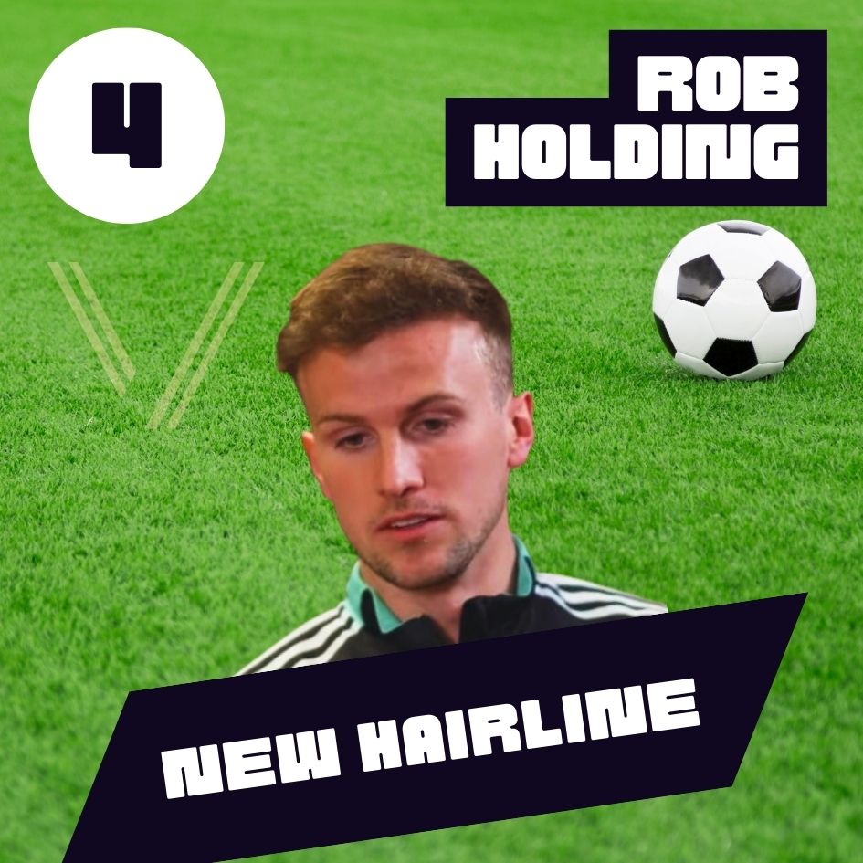 Rob Holding's Hair Transplant: Before and After Transformation