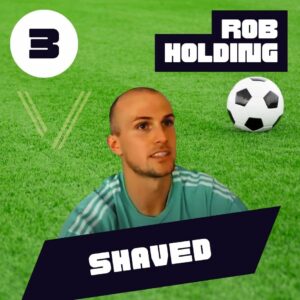 rob holding shaved hair 
