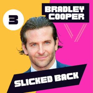 bradley cooper slicked back hair