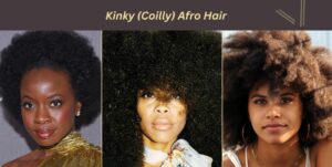 kinky afro hair