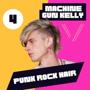 machine gun kelly hair style punk rock
