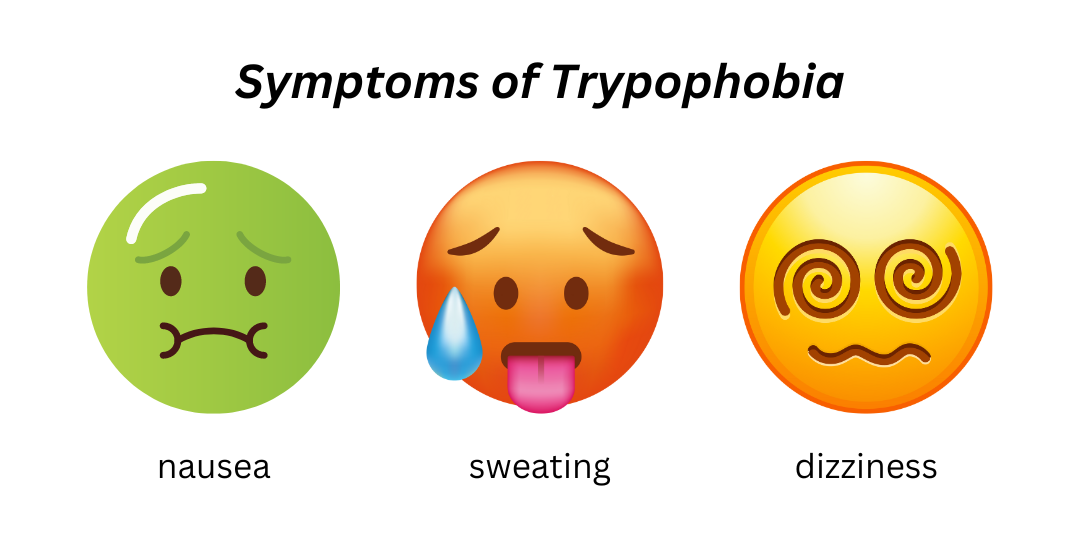 symptoms of trypophobia
