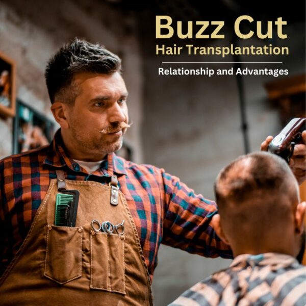Buzz Cut hair transplantation relationship