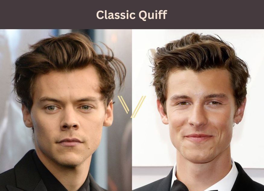 classic quiff for hair loss
