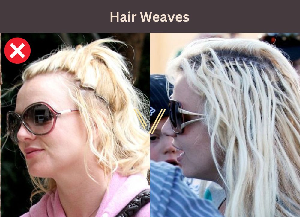 hair weaves to avoid for female hair loss