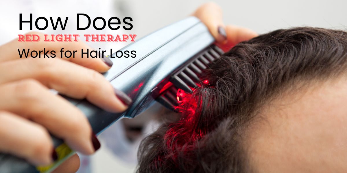 how does red light hair loss works
