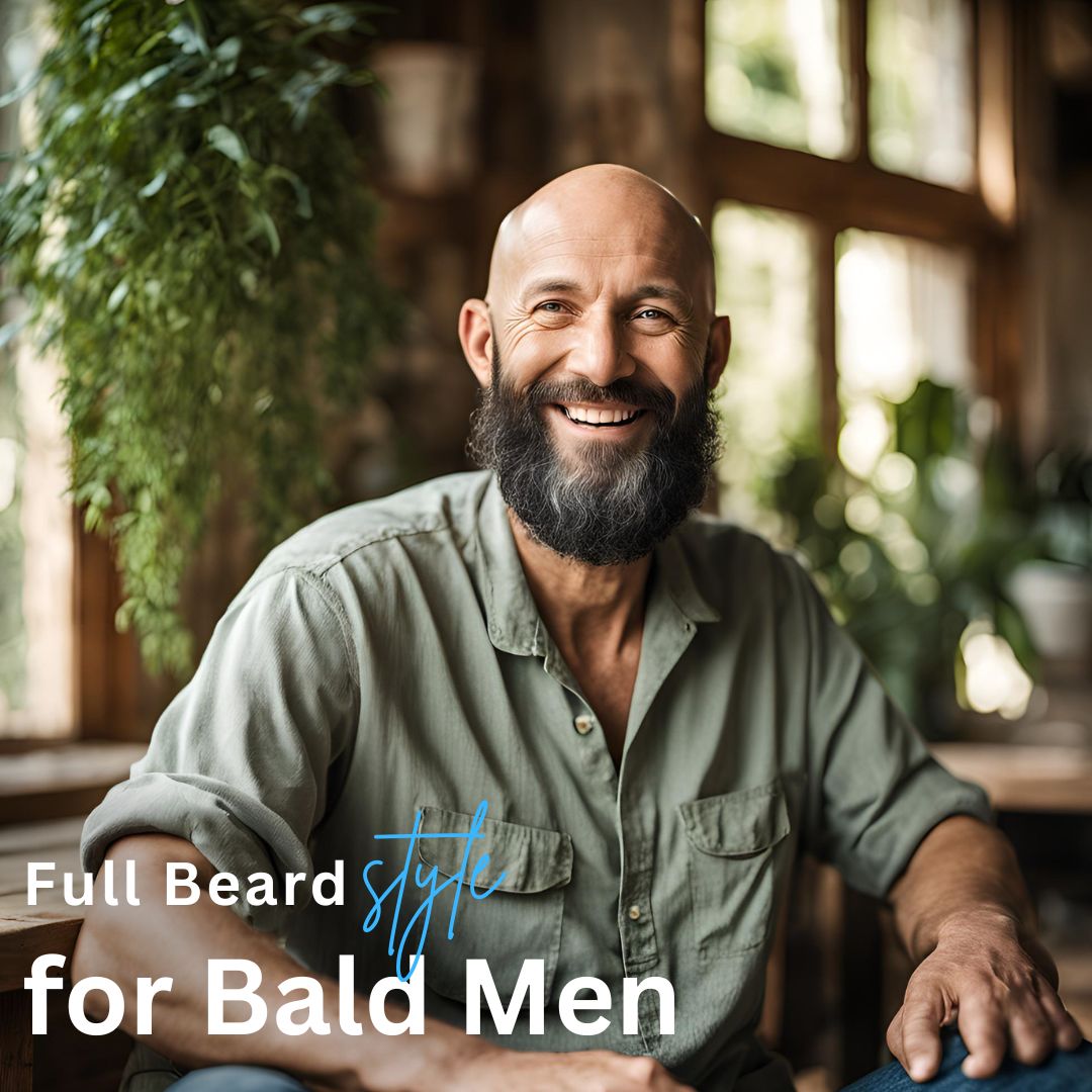 Full Beard for Bald Men