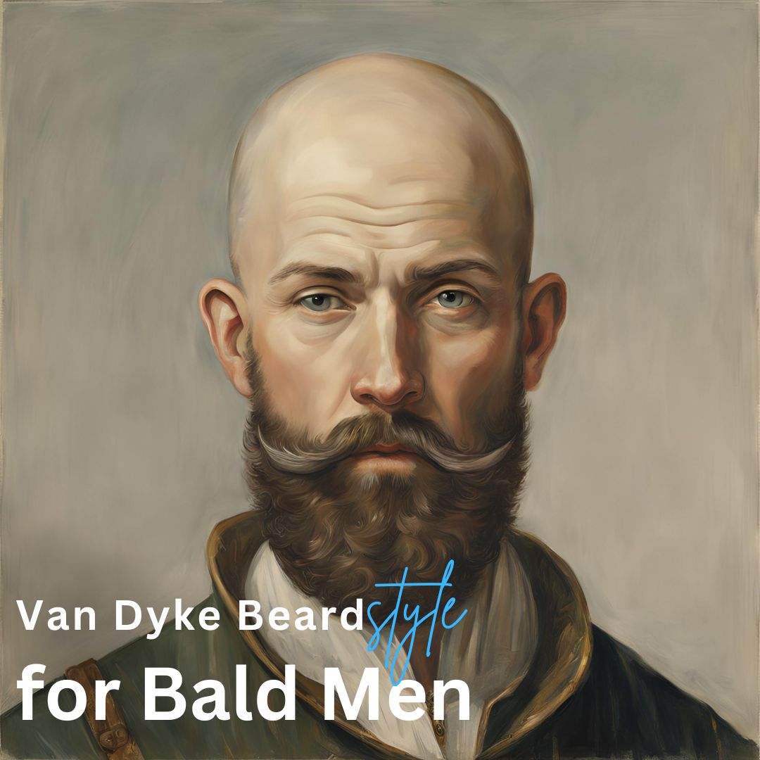 Van Dyke Beard for bald man