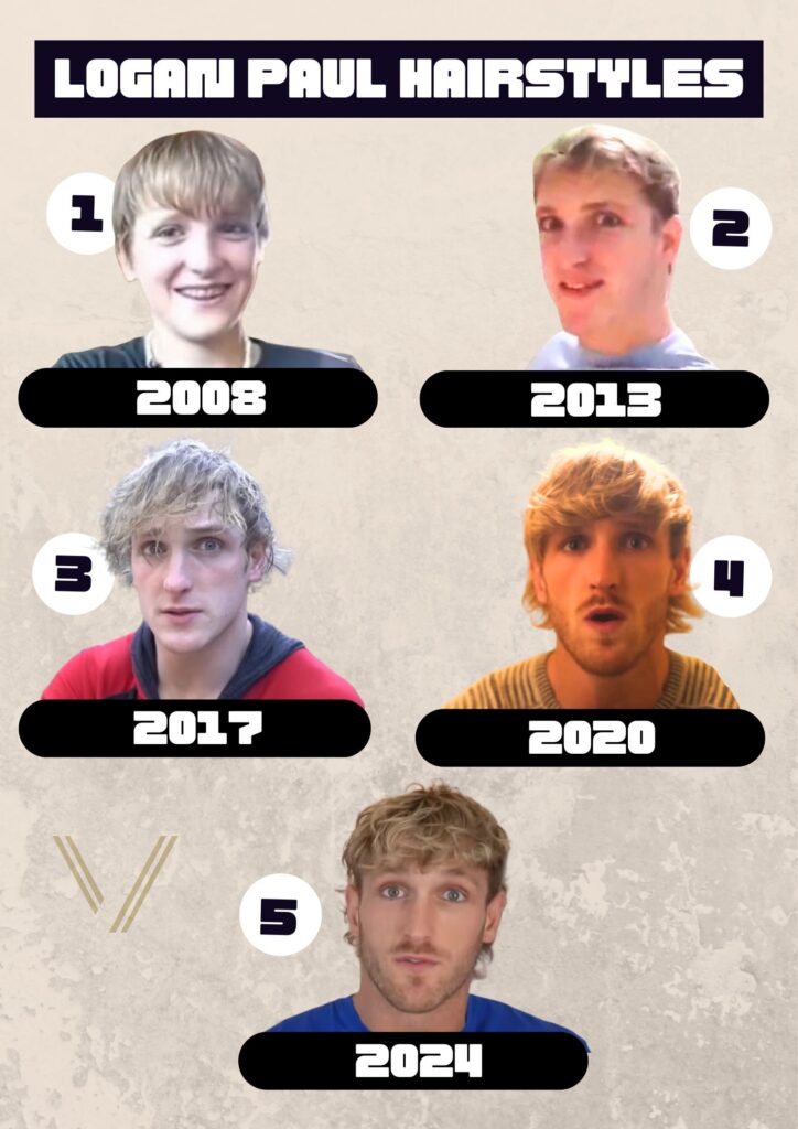 Logan Paul Hair Styles